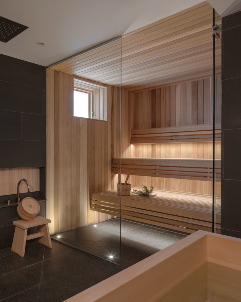 Greater Ottawa Home Builder's Association award winning Japanese spa